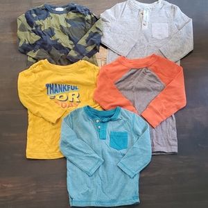 Lot of Toddler Boy Shirts - Size 2T
